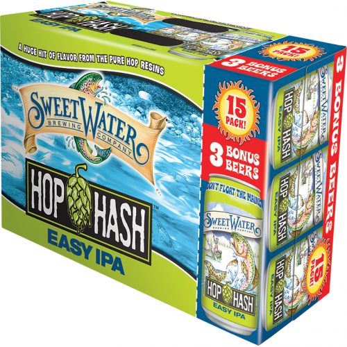 images/beer/IPA BEER/Sweetwater Hop Hash Easy IPA 15pk Cans.jpg